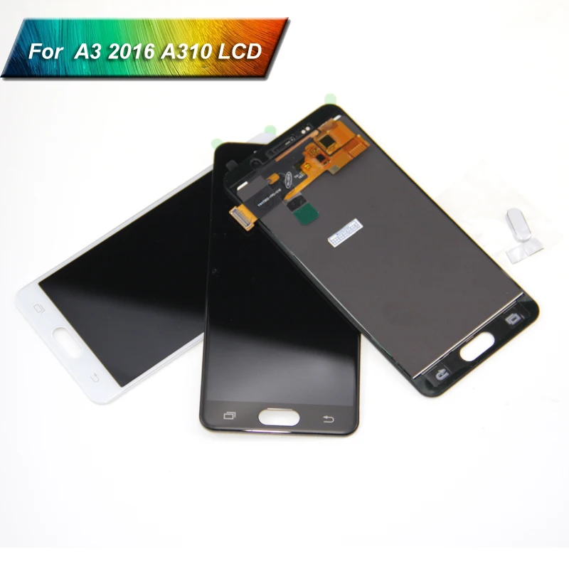 SM A310 дисплей для Samsung Galaxy A3 2016 ЖК экран A310F сенсорный дигитайзер в сборе|Экраны