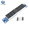 MAX7219 LED Dot Matrix 8 Digit Digital Tube Display Control Module For Arduino 3.3V 5V Microcontroller Serial Driver 7-segment ► Photo 1/6