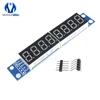MAX7219 LED de matriz de 8 dígitos pantalla de tubo Digital módulo de Control para Arduino 3,3 V 5 V microcontrolador serie conductor 7-segmento ► Foto 1/6