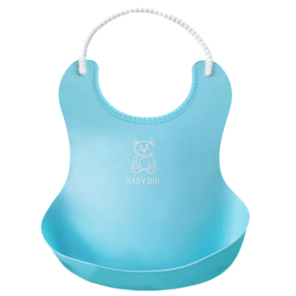 Нагрудник для мальчика для девочки от 0 до 2 лет, водонепроницаемый силиконовый слюнявчик для малышей, мягкая одежда для кормления девочек с мультяшным принтом