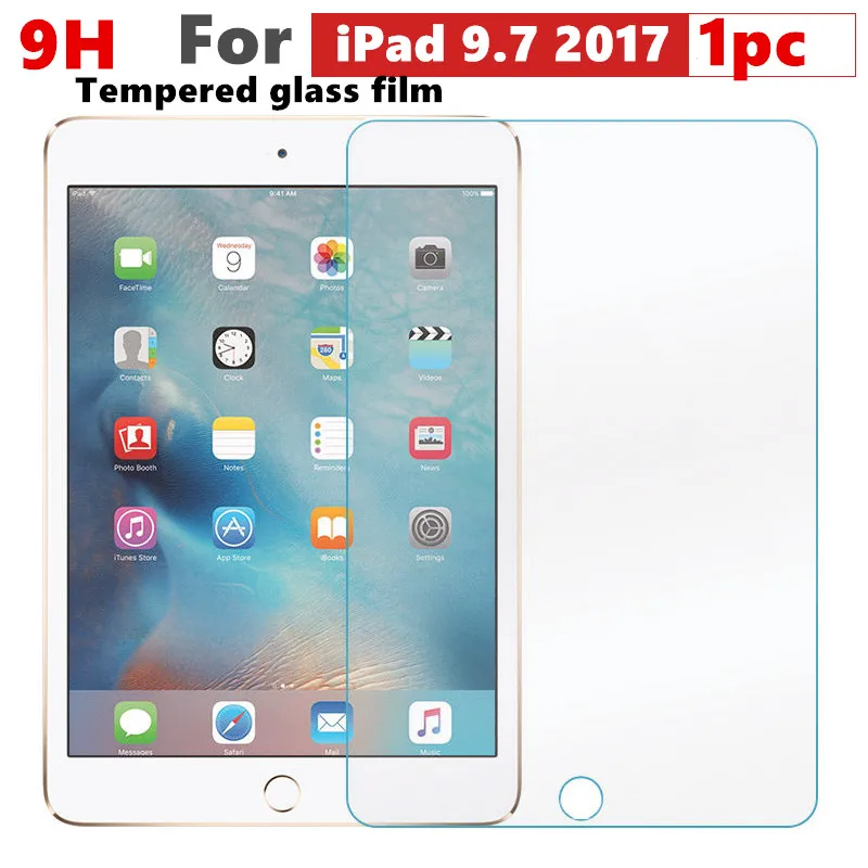 

Screen Guard For Apple NEW iPad 9.7 2017 2018 a1893 A1822 A1823 Tablet 9H 2.5D Tempered Glass Screen Protector Protective Film