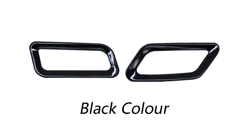 Автомобильный Стайлинг розетки аккуратное переоборудование рамка для кондиционера украшения наклейки Чехлы для Volvo XC60 2011- авто аксессуары для интерьера - Название цвета: S Black