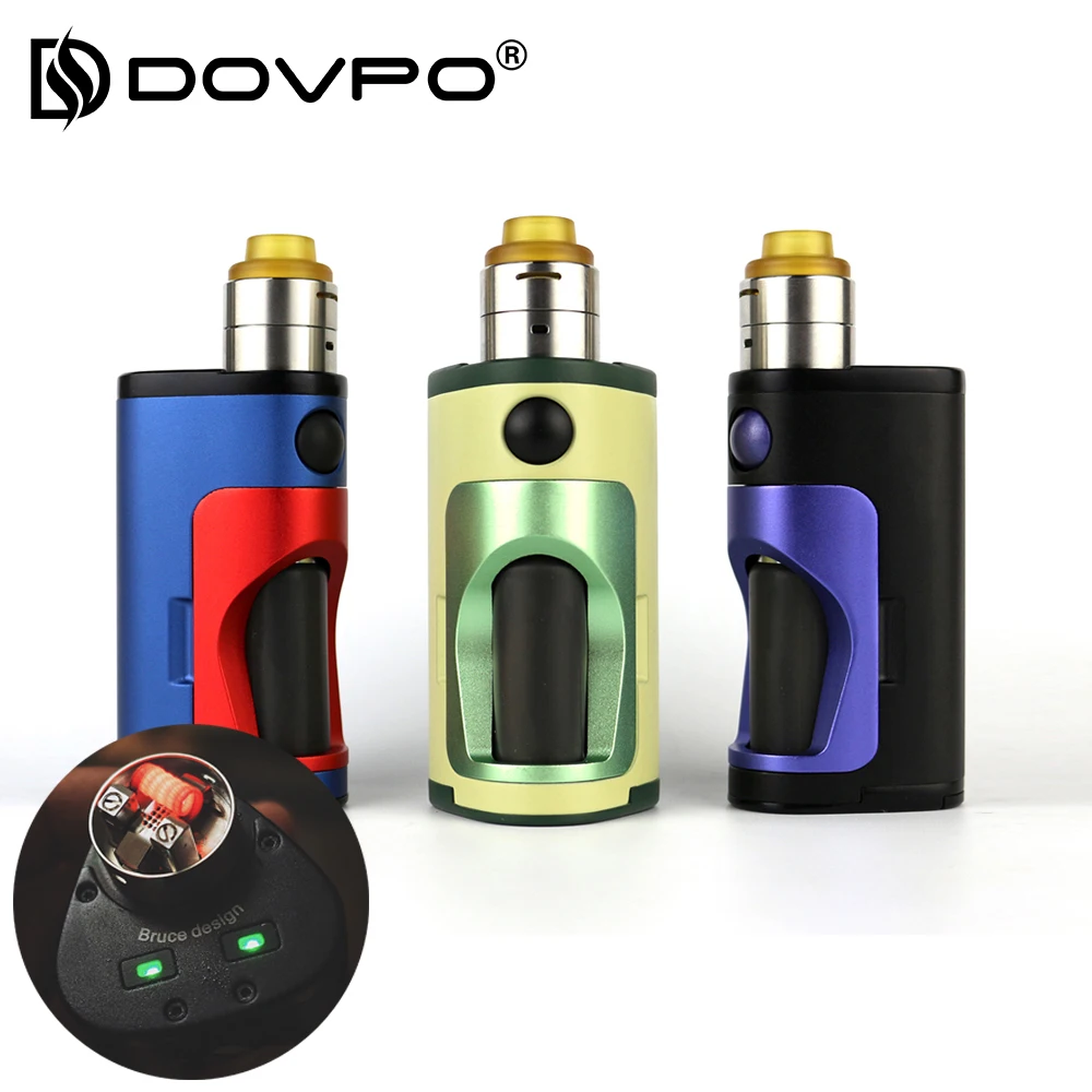 Новый с. DOVPO Armour Squonker Комплект механических Squonk Mod Box BF металлический корпус 510 нить