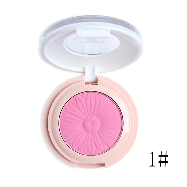 Sugar Box Blush Powder Compact with Brush in 8 Colors 