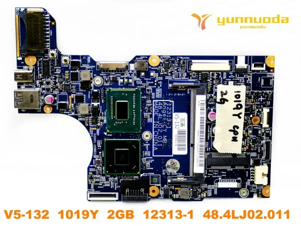 الأصلي لشركة أيسر V5-132P اللوحة المحمول V5-132 1019Y 2 GB 12313-1 48.4LJ02.011 اختبار جيد شحن مجاني