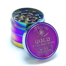 Violet Grinder Hot Sale Shredder Mini Herb Herbal Grinder Tobacco Smoke Smoking Pipe Accessories Metal Crusher Hand Muller