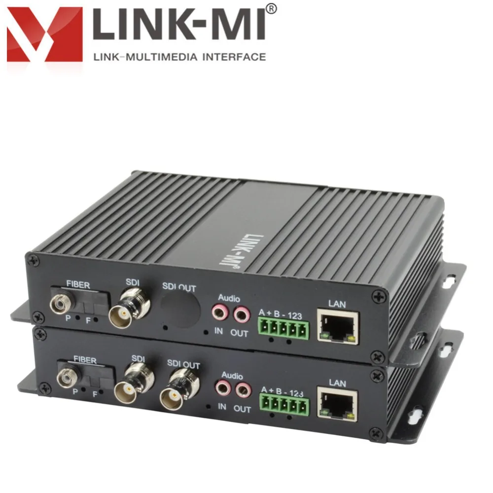 LINK MI SF02 SDI удлинитель для головок по 20 км 1 CH HD/3G 2 CHs HD несовместимы ASI сигнал (SDI) со