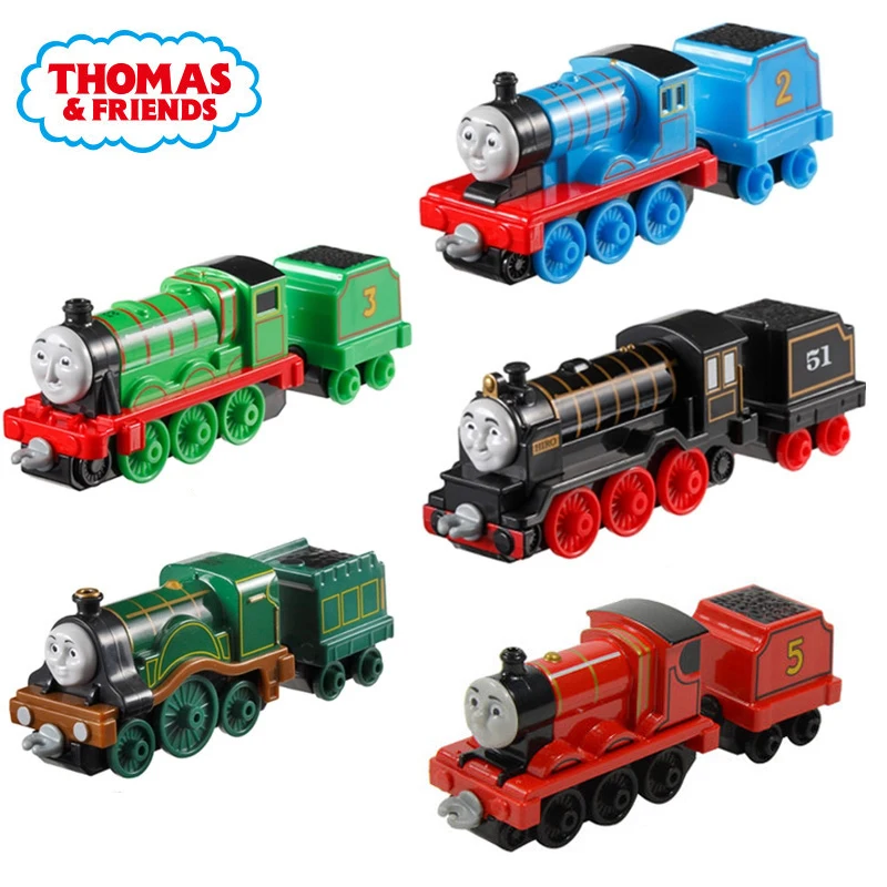 Поезд Thomas and Friends с каретой мини поезда Эмили Генри Гордон железнодорожные