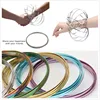 Aniti-stress Magic Toroflux  Funny Flow Ring Kinetic Spring Toys Outdoor Game Toys For Children 1