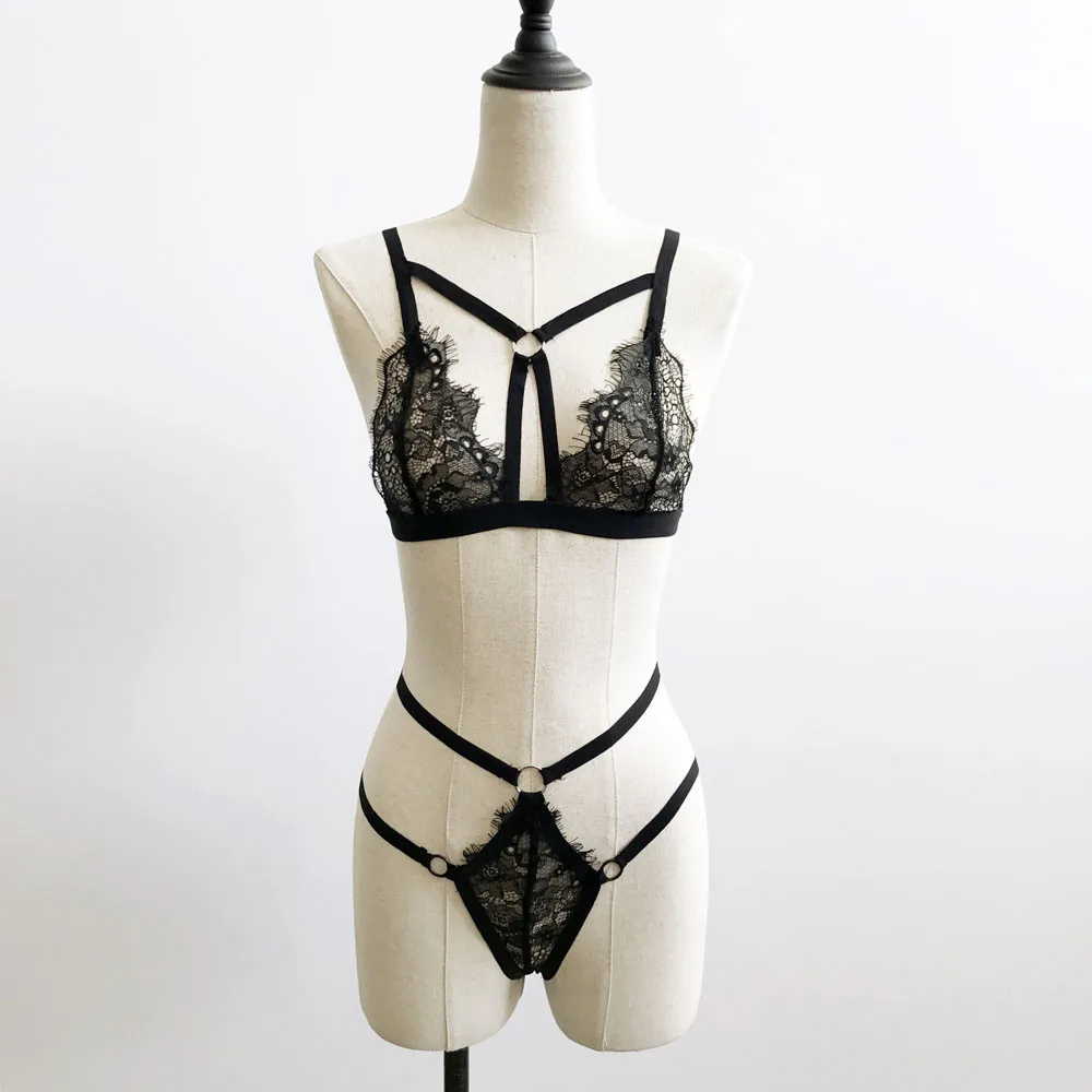 2 шт. женское эротическое порно сексуальное нижнее белье для ночных клубов набор