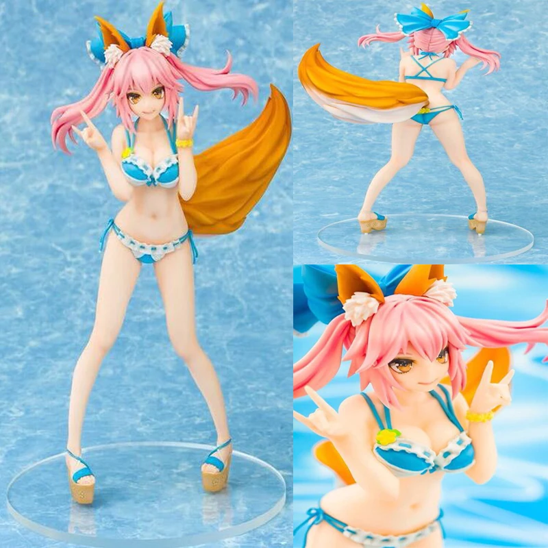 

Model action Tamamo-no-mae figure Fate/Grand Order sexy girl bikini swimsuit version collection toy KA276