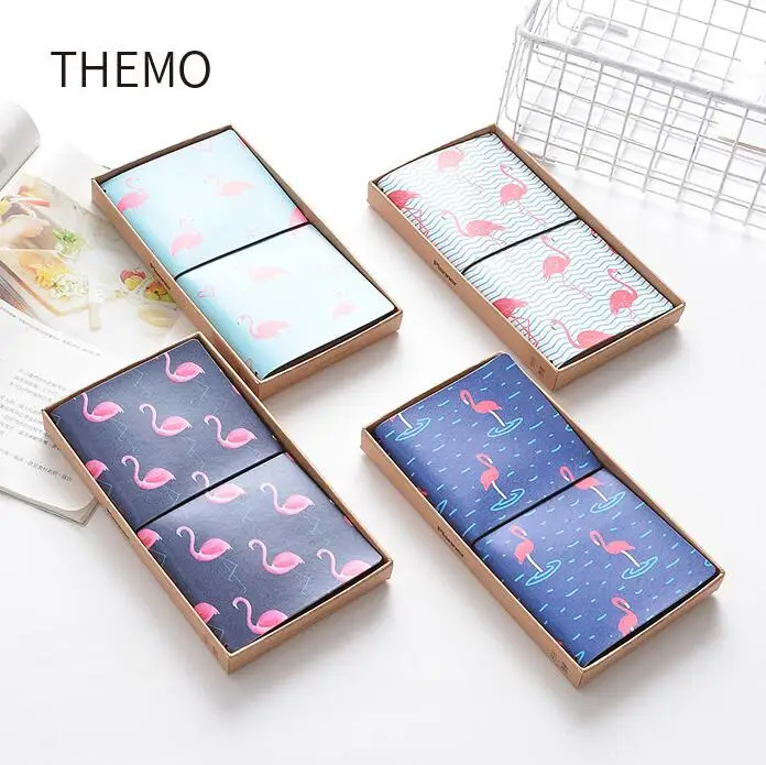 

The Strolling Flamingo PU Leather Cover Planner Notebook Diary Book Exercise Bullet Journal Notepad Gift Stationery
