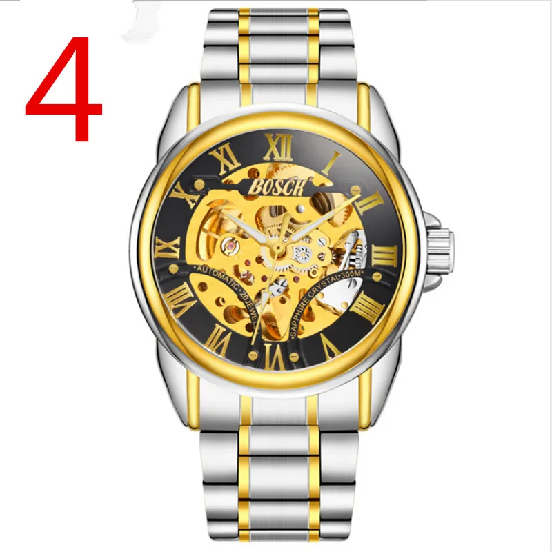 

In 2018, the newly launched gold quartz luxury brand senior military watch and 22 mm stainless steel logistics male watch.