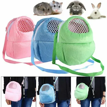 

Pet Carrier Hamster Carry Pouch Warm Portable Safety Messenger Bag Travel Cage Outgoing Shoulder Bags