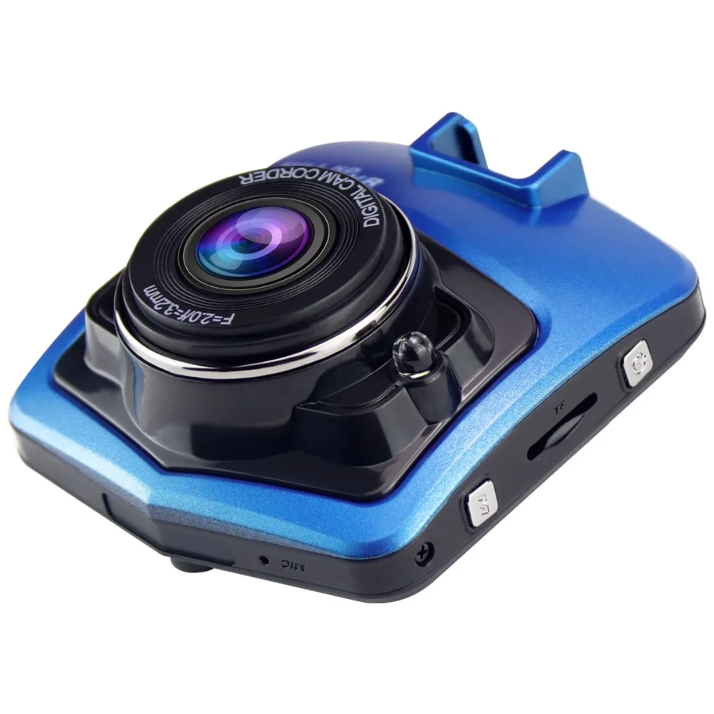 Car DVR Mini Dash Cam FHD 1080P 2.4 LCD Car Detector GT300 Car Camera Support Multi-Languge Menu Dvr Car Rearview Mirror Camera