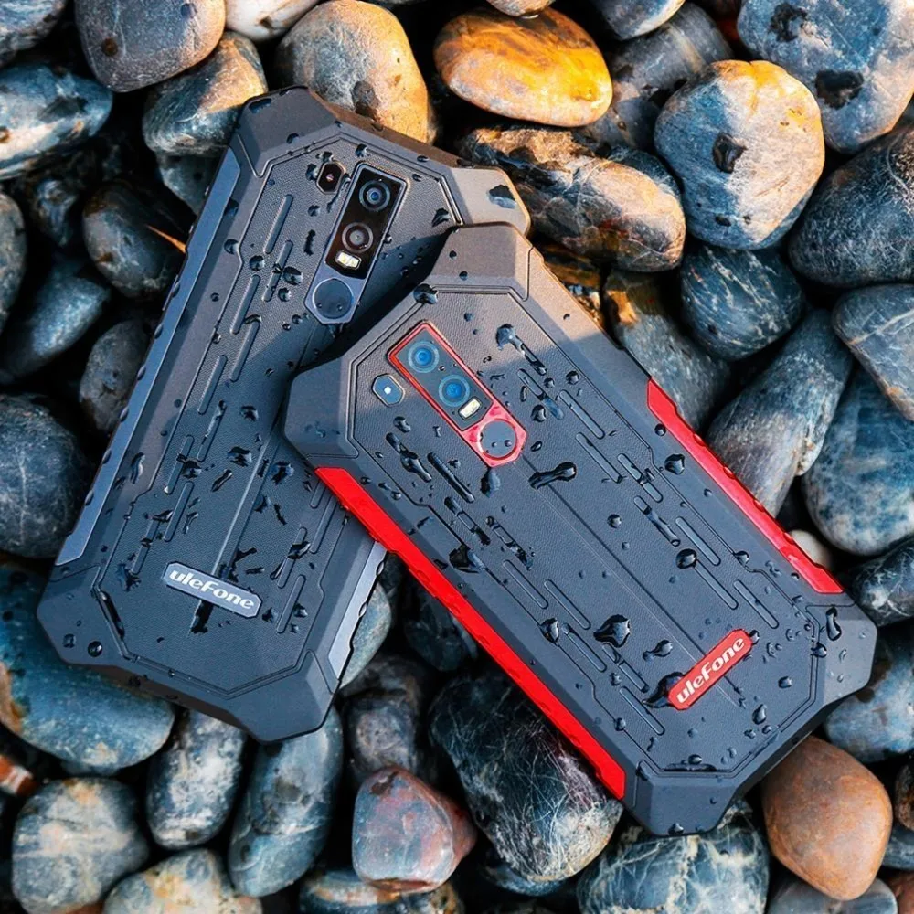 Ulefone Armor 6E IP68 водонепроницаемый ударопрочный мобильный телефон Helio P70 4 Гб+ 64 Гб 6," 19:9 FHD+ 5000 мАч Android 9,0 NFC разблокировка лица