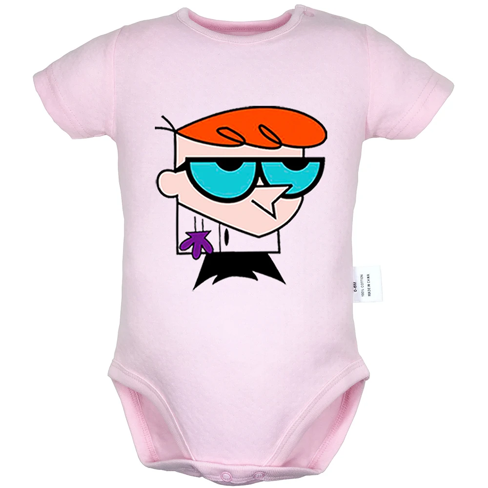 Dexter's Laboratory Dexter Genius The Prodigy rock Band spider, Униформа-комбинезон для новорожденных мальчиков и девочек, боди для младенцев