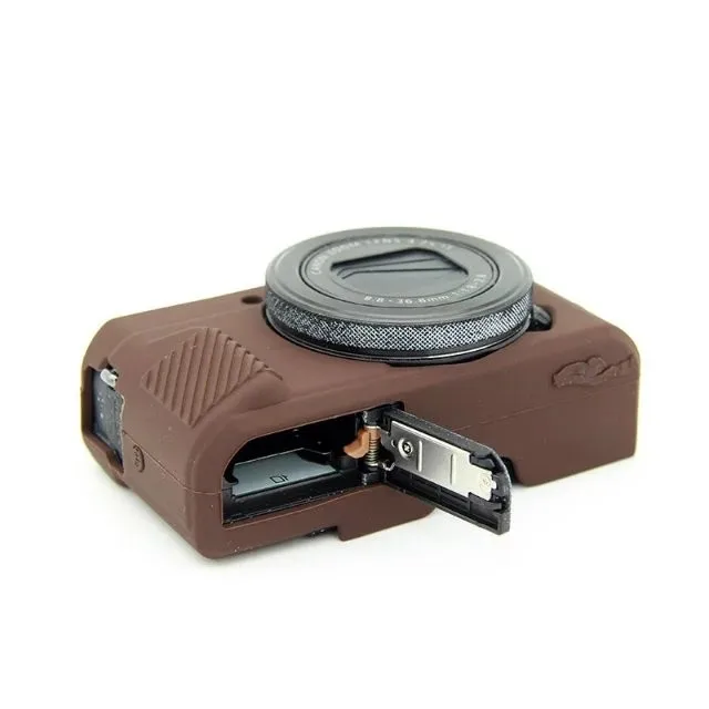 Симпатичный силиконовый чехол для видеокамеры Canon G7XII G7X mark 2 G7X II G7X III G7X3 G7X Mark 3 резиновый чехол для камеры