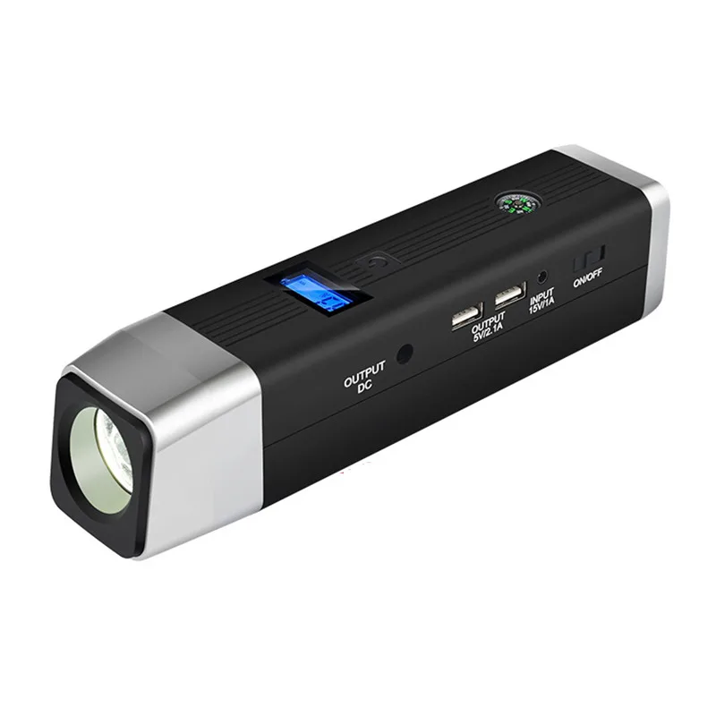 

600A Peak Current 8000mAh Car Jump Starter Portable Power Bank Car Charger Booster For Petrol 6.0L Diesel 4.0L Starting Device