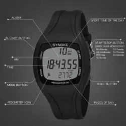 Pedomete 3D цифровые часы Для мужчин Роскошные Лидирующий бренд светодио дный часы мужской спорт часы наручные электронные часы Hodinky Relogio Masculino