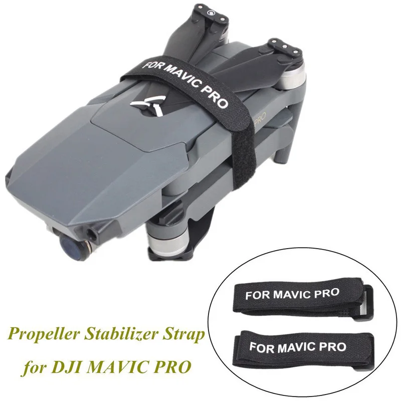 2 шт. стабилизатор пропеллера Крепежный ремень 20x380 мм для DJI MAVIC PRO Drone