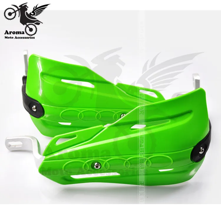 green 22mm Motocross Handguard Hand Guards Fit Motorcycle Dirt Bike CRF