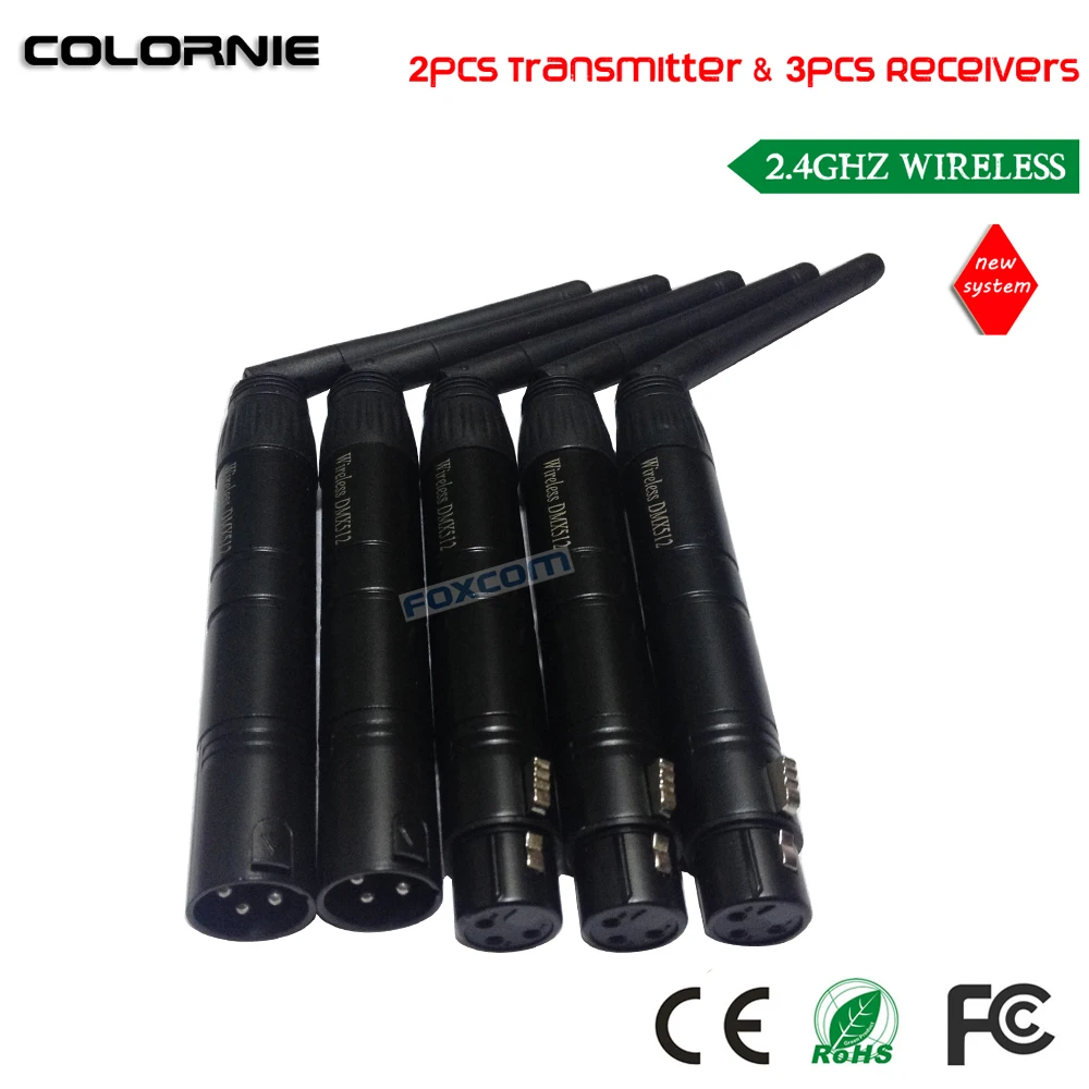 

DHL Free Shipping Wireless dmx console,wireless DMX512 transmitter and receiver