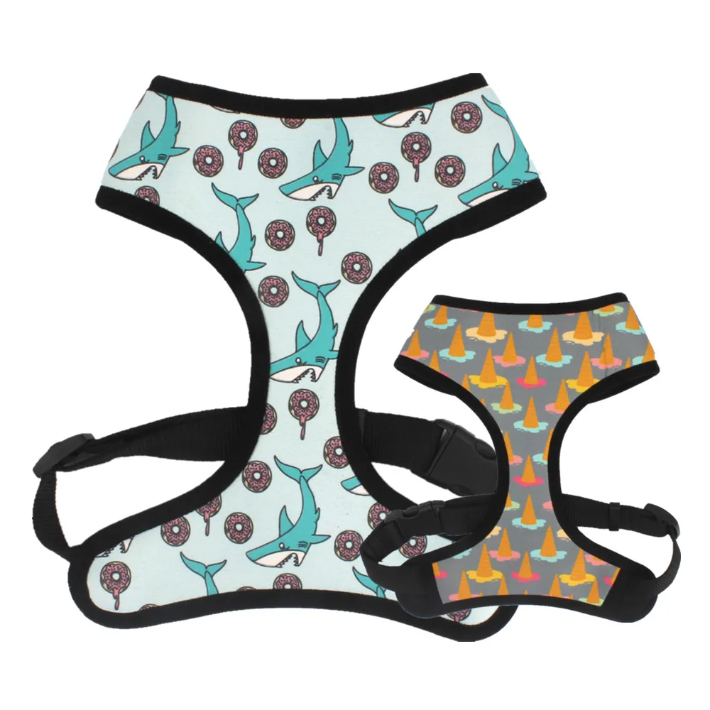 

Reversible Dog Harness with neoprene breathable mesh for Small Medium Large Dogs