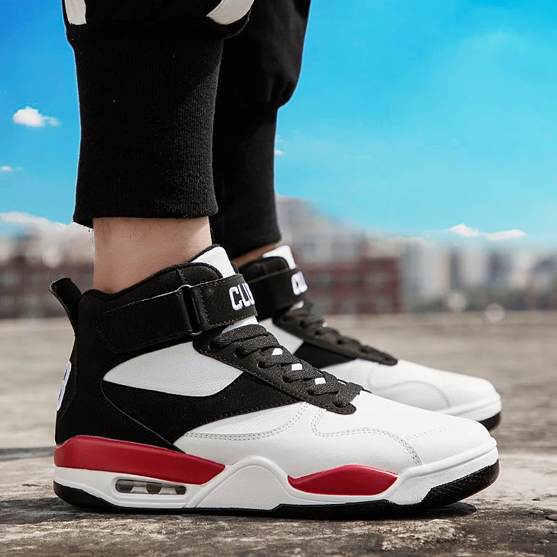 Brand Air Men Basketball Shoes High Top Superstar Sneakers Black Outdoor Male Sport Shoes Rubber Boys Men Trainer Shoes Basket Brand Air Men Basketball Shoes High Top Superstar Sneakers Black Outdoor Male Sport Shoes Rubber Boys Men Trainer Shoes Basket