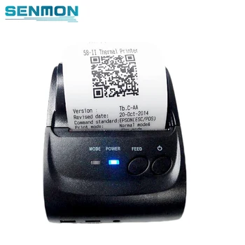 

SENMON Free SDK 58mm Thermal Receipt Bluetooth Printer Handheld Mobile Mini Portable Pos Printers for Android IOS System