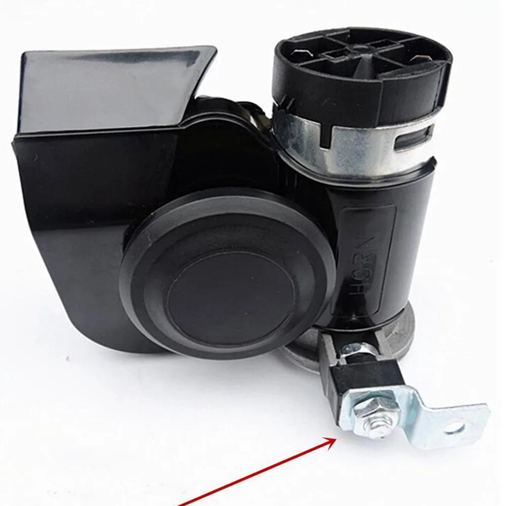  1SET 6TYPES 12V 125dB Universal Snail Air Pump Horn for car and motorcycle