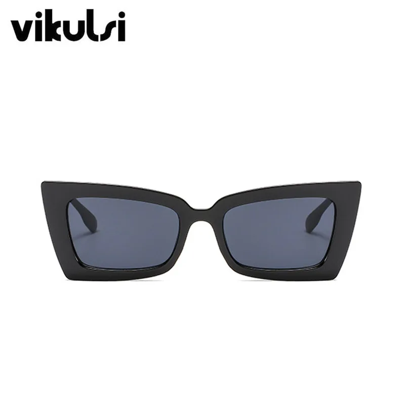 Модные супер звезды Леди Гага кошачий глаз солнцезащитные очки для женщин и мужчин Роскошные брендовые дизайнерские негабаритные солнцезащитные очки мужские очки - Цвет линз: D725 black black