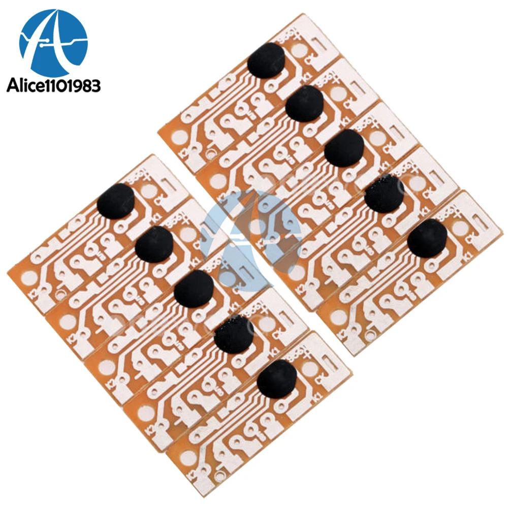 

10PCS Voice Module KD9561 CK9561 Alarm Module 4 Kind of Sound DIY Kit VCC GND