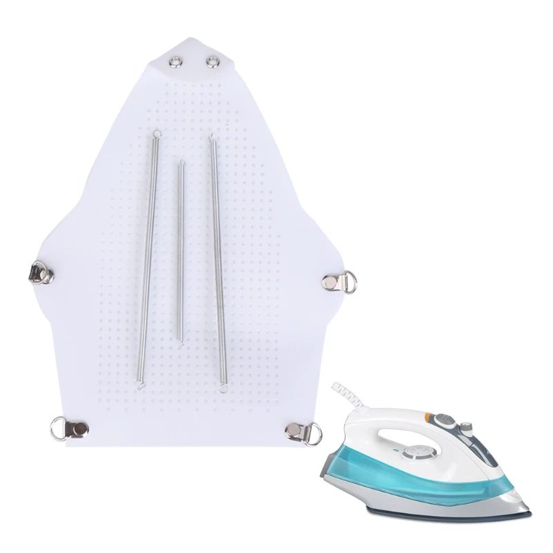 

Iron Shoe Cover Ironing Aid Board Protect Fabrics Cloth Heat Made With Teflon