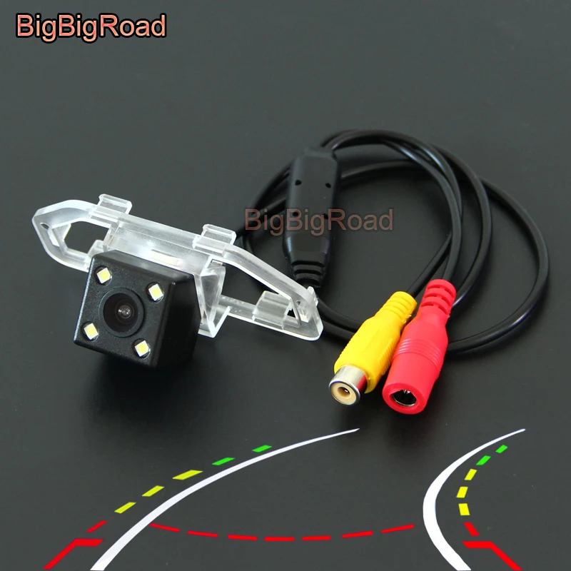 BigBigRoad For toyota camry 2012 2013 2014 2015 2016 Car Intelligent Dynamic Trajectory Tracks Rear View Parking CCD Camera BigBigRoad For toyota camry 2012 2013 2014 2015 2016 Car Intelligent Dynamic Trajectory Tracks Rear View Parking CCD Camera