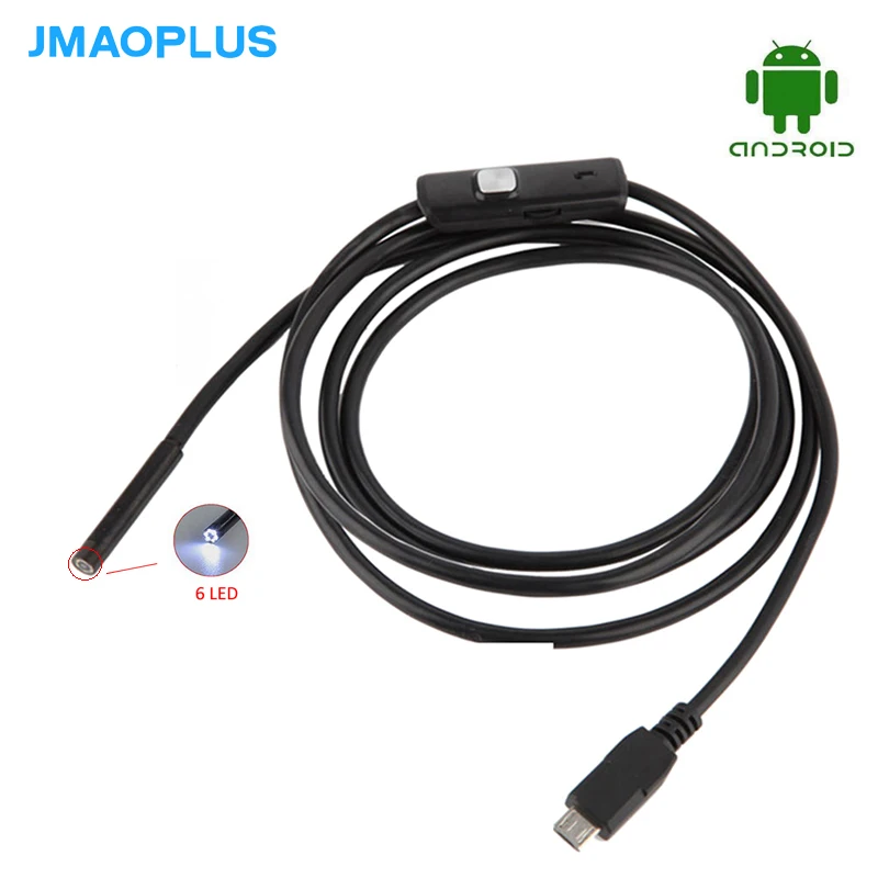 

Endoscope 5.5mm USB cables Mini USB Endoscope Camera With 6 Led for Windows & Macbook PC Endoscope Android Mini Android PC