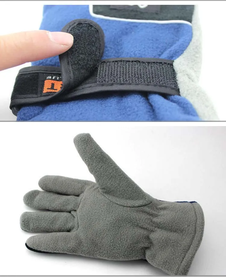 GLV996 B Outdoor fleece winter font b gloves b font windproof cycling warm sports font b