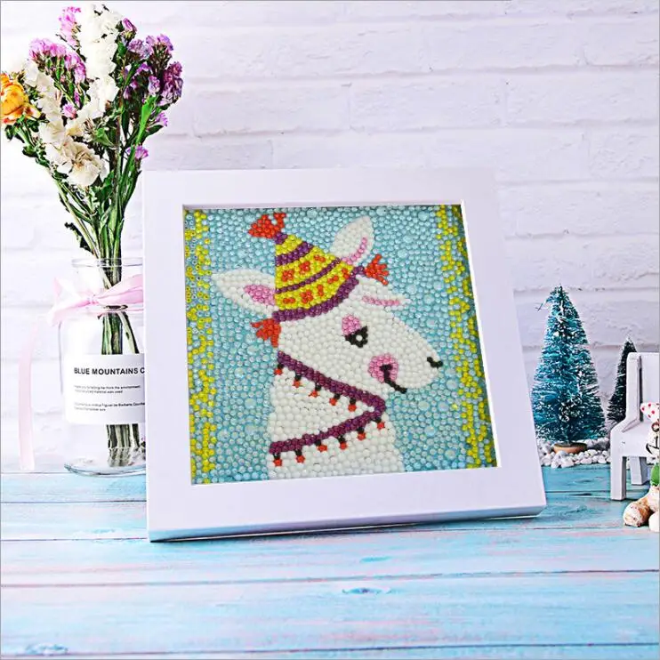 

Yant Jouet Diamond Painting Cartoon Unicorn Parrot Special Shaped Birthday Gift Frame Drill DIY Children Panting Christmas