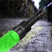 2000lms Тактический C12 латунь медь база Скаут свет Lanterna страйкбол фонарик охотничье оружие светло зеленый/Красный Пистолет фонарь для ружья