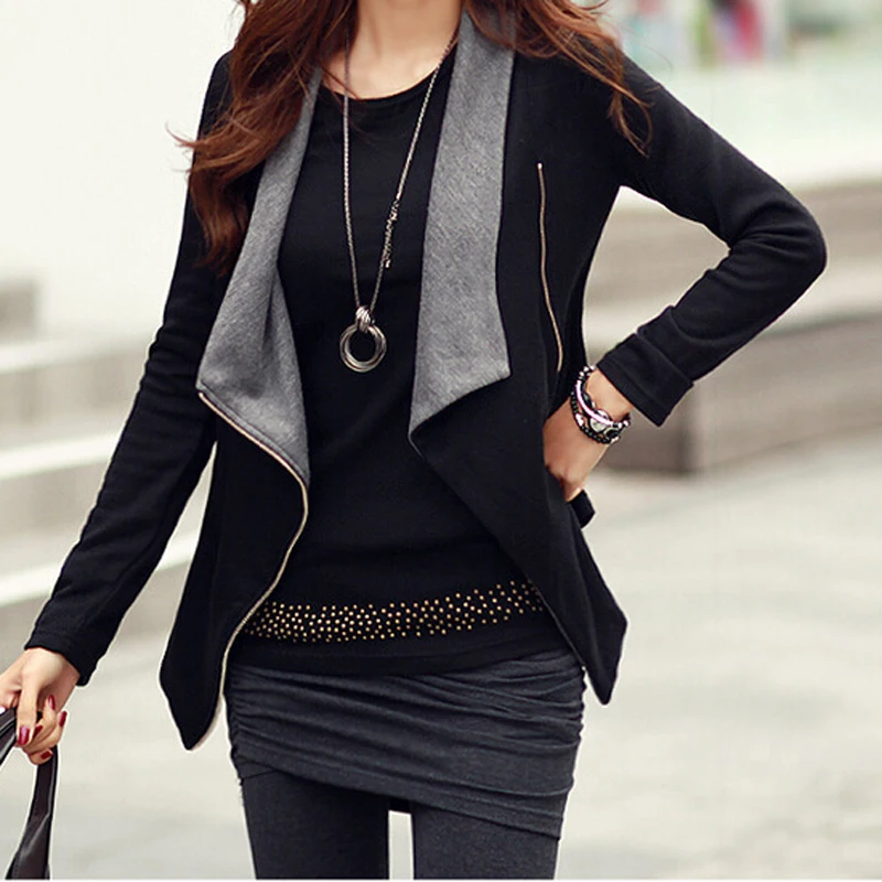 coat women 2018 Spring New casaco feminino Long Sleeve