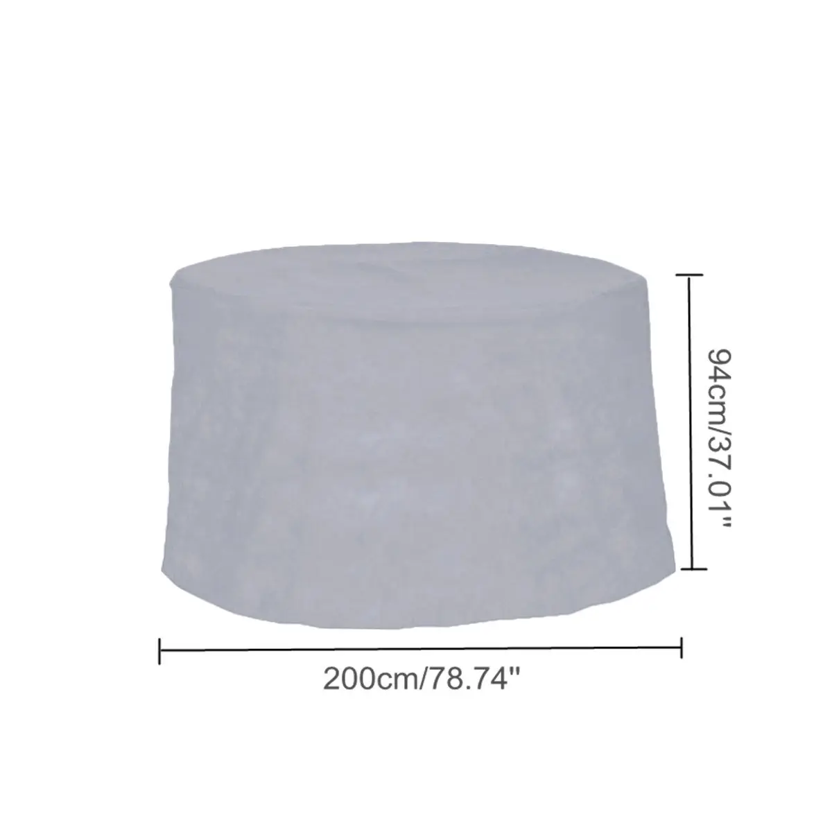 200x94cm ao ar livre mobiliário de jardim