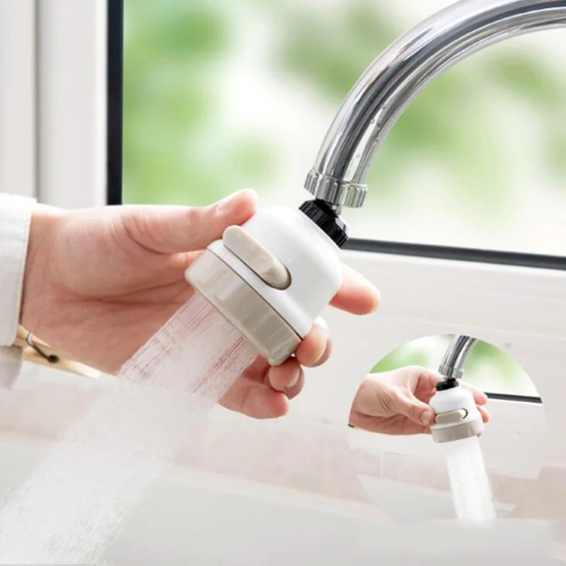 

1Pc Adjustable Bathroom Faucet Water Saver Faucet Extender Children Hand Washing Fruit Vegetable Tap Device Kitchen Accessories