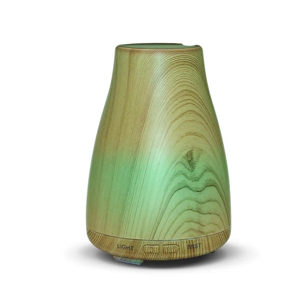 

Ultrasonic Aroma Essential Oil Diffuser Electric Air Humidifier Aromatherapy Wood Grain Air Purifier Mist Maker Fogger For Home