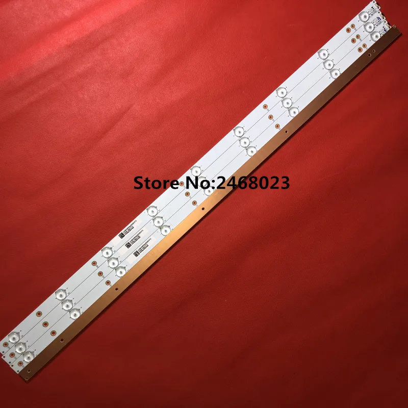 4pcs Led Backlight Strip For 40" Tv 40pft5300/12 40pft5300/60 40pfk4509 ...