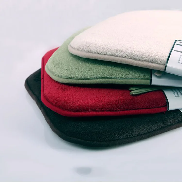 Winter Superior Memory Foam Almofadas Solid Pillow Coussin Square Plush Seat Cushion Chair