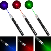 Ponteiro visão laser 5mw, de alta potência, verde, azul e vermelho, ponto, apontador laser, poderoso, 530nm, 405nm e 650nm caneta laser verde