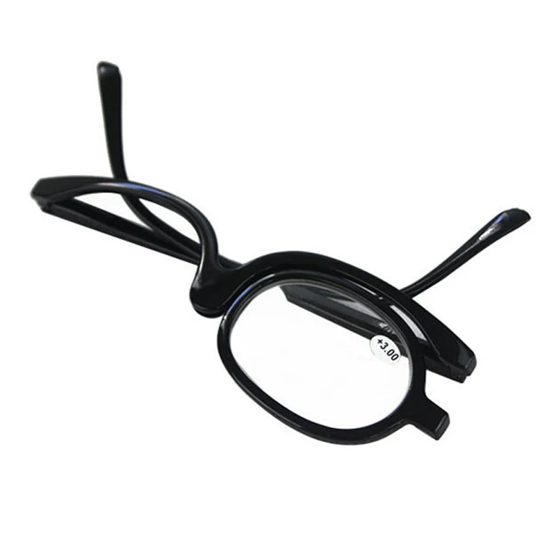 IBOODE Women Folding Eye Make Up Reading Glasses Magnifying Makeup Presbyopic Eyeglasses 1.0 1.5 2.0 2.5 3.0 3.5 4.0 Eyewear