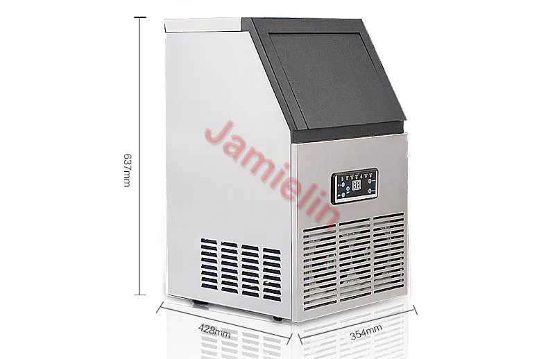 Jamielin Коммерческая Автоматическая Мороженица бытовой Электрический лед производитель кубиков машина для производства льда для молочного чайного магазина