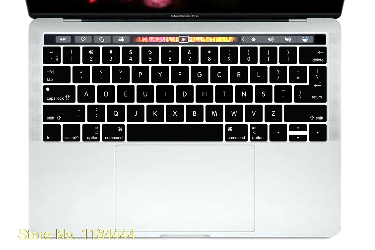 Защитный чехол Dvorak для клавиатуры Macbook New Pro 13 &quotA1706 15&quot A1707 с сенсорной панелью на