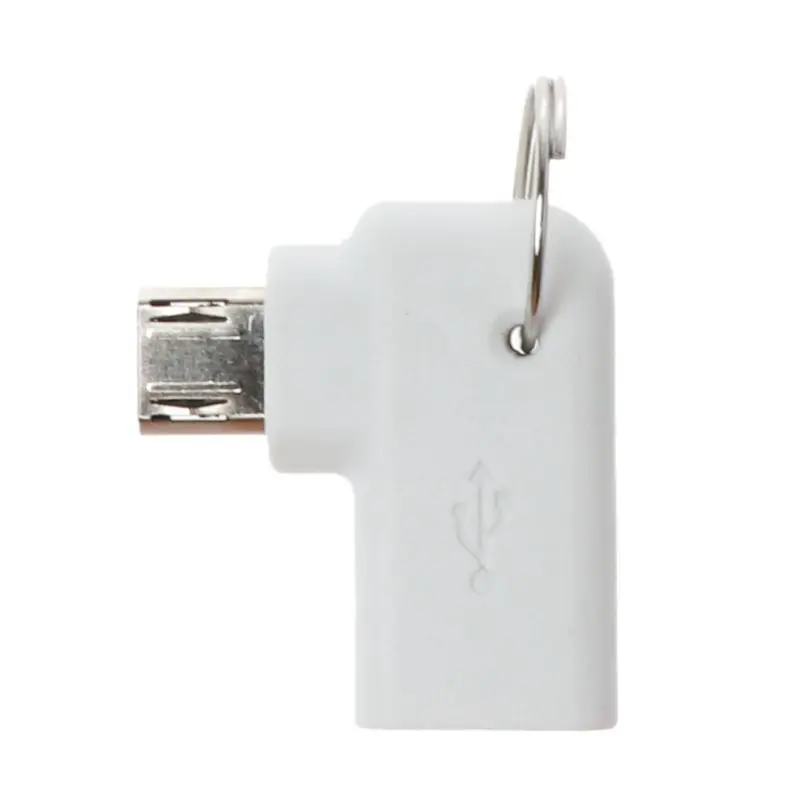 90 Degree Type C Female to Micro USB Male Charging Converter Connector Adapter for Samsung Huawei Android Mobile Phone Tablet